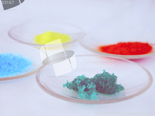 Image of Colorful substances