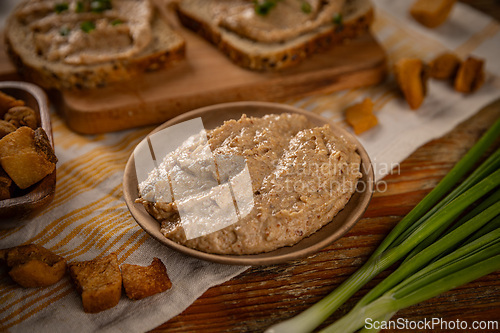 Image of Delicious homemade crackling pate