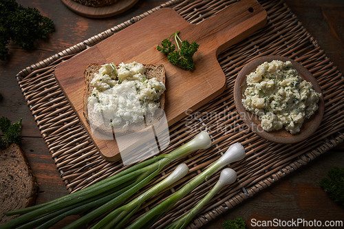 Image of Potato salad with green onions