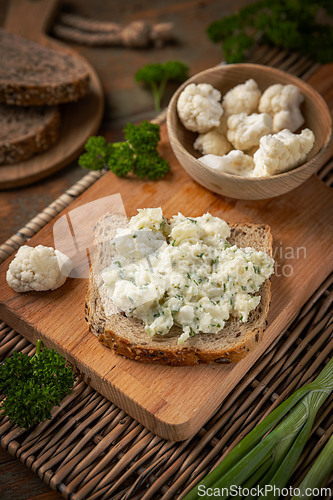 Image of Cauliflower salad with fresh herbs