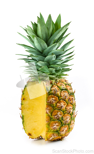 Image of fresh ripe pineapple