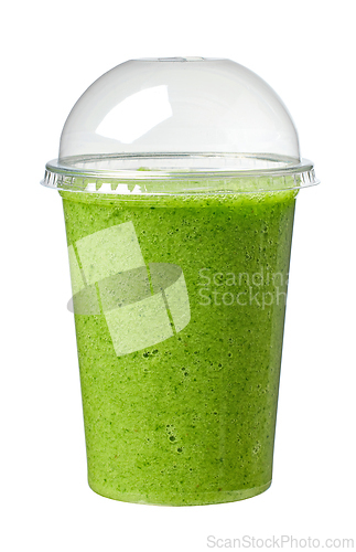Image of glass of green smoothie
