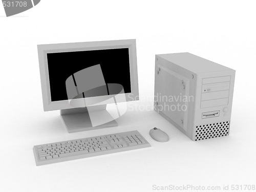 Image of Grey computer