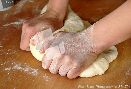 Image of dough making