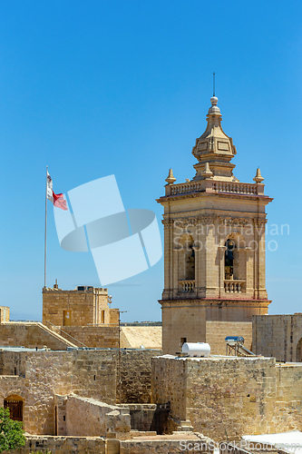 Image of The citadel of Ir-Rabat, Victoria city, Gozo island Malta