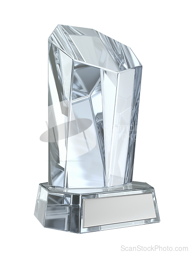 Image of Obelisk crystal trophy