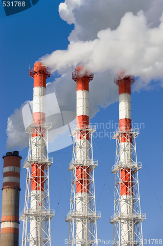 Image of Power plant fumes