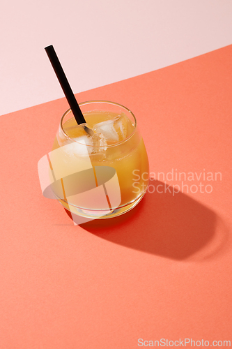 Image of glass of iced juice