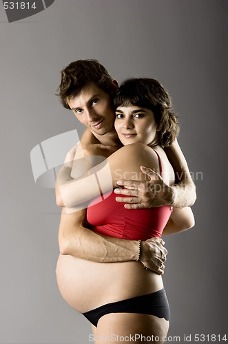 Image of Couple expecting a baby