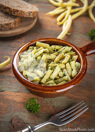 Image of Steamed yellow beans