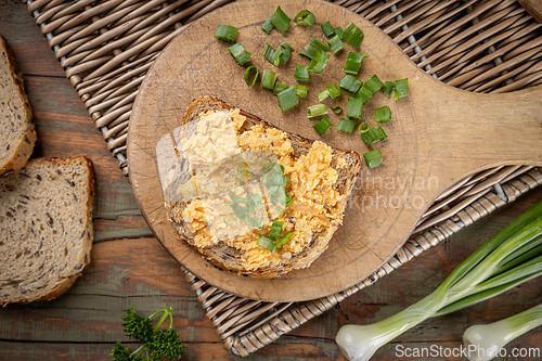 Image of Fresh homemade egg salad spread