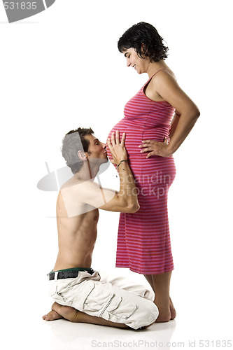 Image of Couple expecting a baby