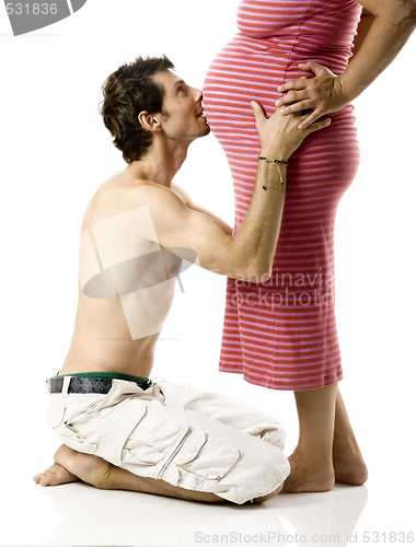 Image of Couple expecting a baby
