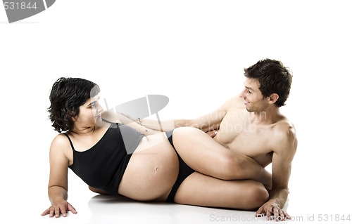 Image of Couple expecting a baby