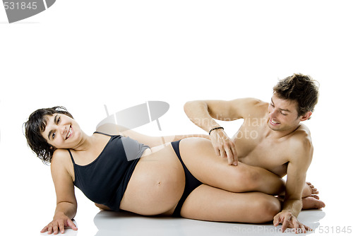Image of Couple expecting a baby