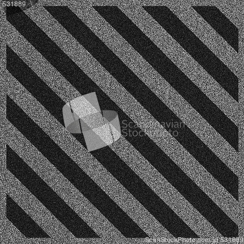 Image of Hazard Lines Illustration