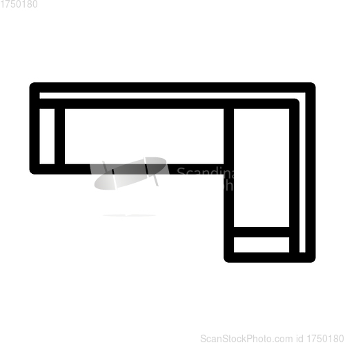 Image of Corner Sofa Icon
