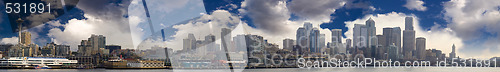 Image of Seattle Skyline Panoramic