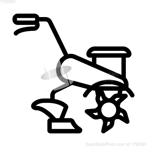 Image of Garden Tiller Icon