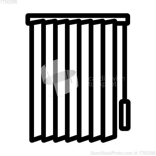 Image of Office Vertical Blinds Icon