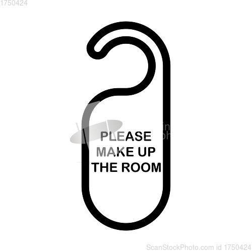 Image of Mke Up Room Tag Icon