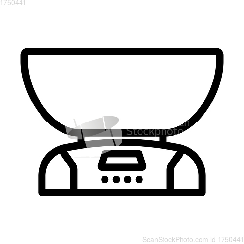 Image of Kitchen Electric Scales Icon