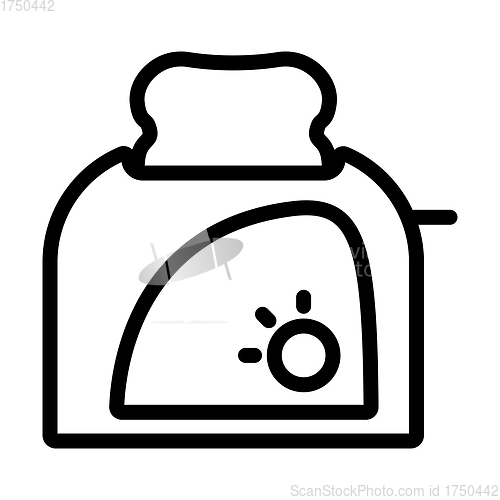 Image of Kitchen Toaster Icon