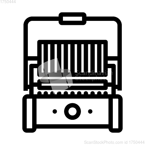 Image of Kitchen Electric Grill Icon