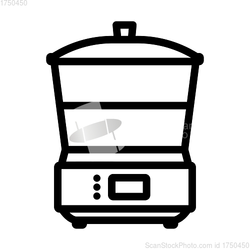 Image of Kitchen Steam Cooker Icon