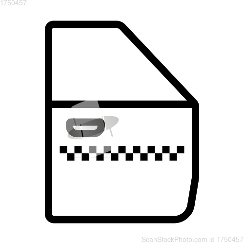 Image of Taxi Side Door Icon