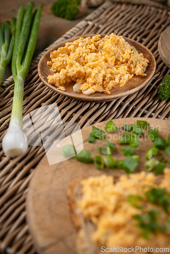 Image of Preparing tasty breakfast
