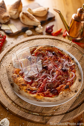Image of Delicious Italian pizza