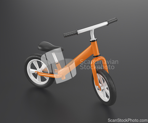 Image of Orange balance bike