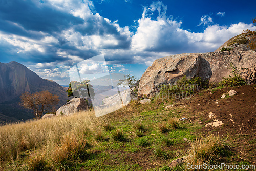 Image of Andringitra national park,mountain landscape, Madagascar wilderness landscape