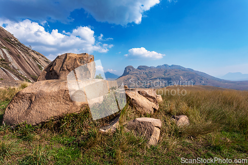 Image of Andringitra national park,mountain landscape, Madagascar wilderness landscape