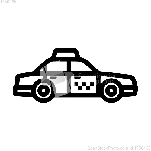 Image of Taxi Car Icon