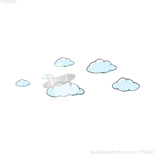 Image of Doodle Sketch Cloud