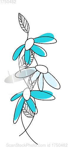 Image of Doodle Sketch Flower