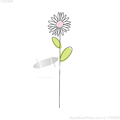 Image of Doodle Sketch Flower