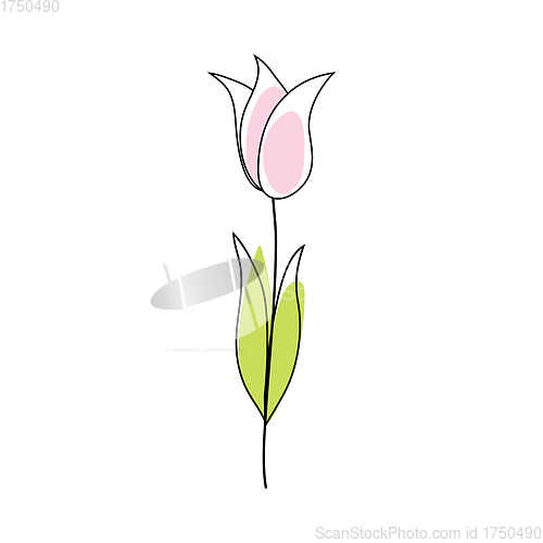 Image of Doodle Sketch Flower