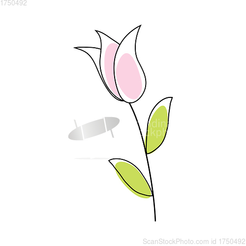 Image of Doodle Sketch Flower