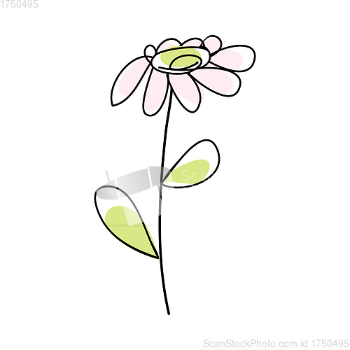Image of Doodle Sketch Flower