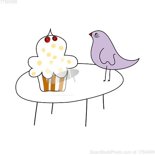 Image of Doodle Sketch Cake