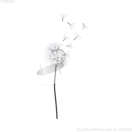 Image of Doodle Sketch Dandelion