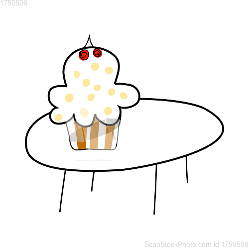 Image of Doodle Sketch Cake