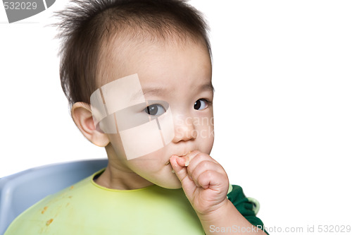 Image of Baby feeding time