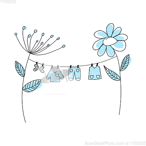 Image of Doodle Sketch Baby Clothe
