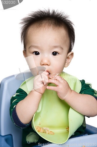 Image of Baby feeding time