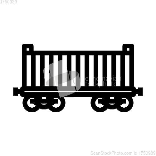 Image of Railway Cargo Container Icon