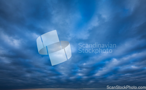 Image of Dramatic stormy sky